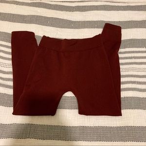 Mopas | Warm Maroon Leggings